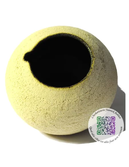 Bol à Potion artisanal en grès - Bombilla offerte - "L'Herboristerie Yannick Bohbot"