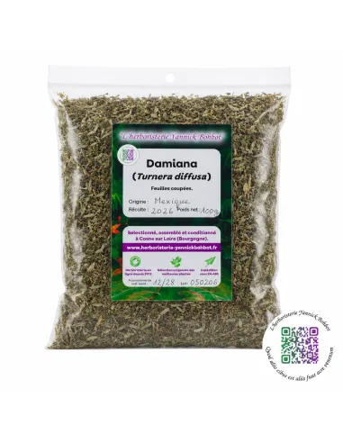 Damiana à fumer, vaporiser, en infusion (Turnera diffusa) | Avis, prix