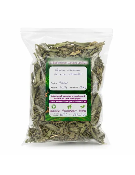Verveine odorante séchée - Aloysia citriodora "L'herboristerie Yannick Bohbot"