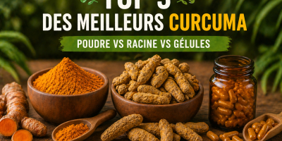 Top 3 des meilleurs curcuma : poudre vs racine vs gélules